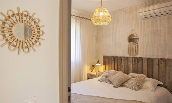 Calvi Villa | Maisonnette d'une chambre "Bambou" avec jardin - 2 à 4 personnes