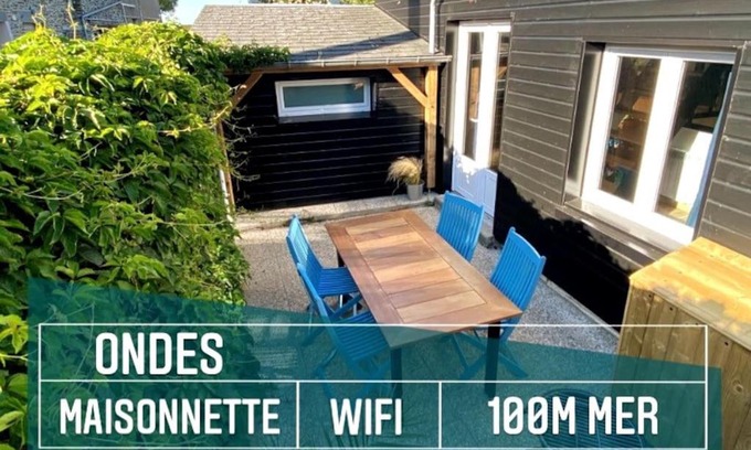 Saint-Benoit-des-Ondes House | Maisonnette,100m mer, proche St Malo/Cancale, WIFI