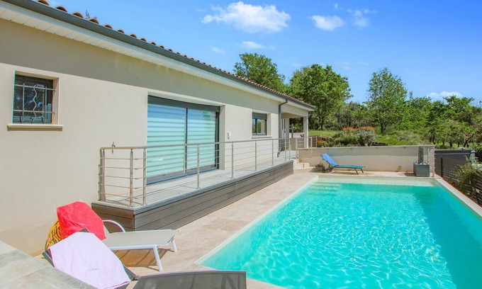 Montboucher-sur-Jabron House | Make your dreams come true in this beautiful Provençal vacation home with pool.