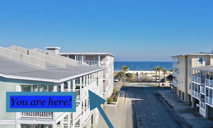 Tybee Island Condo | Makin' Memories South Beach~OceanView 2/2 sleeps 6