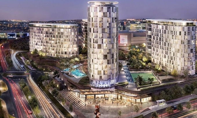 Greater Johannesburg Metropolitan Area Condo | Mall of Africa view, Cozy 1bed Condo.