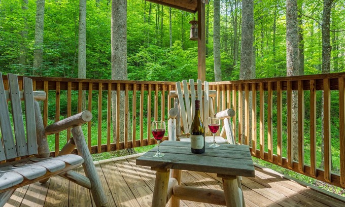 Mars Hill Cabin | Maple Creek Cabin, Fireplace+Fire Pit, Grill & Wi-Fi, Private, Nearby Skiing!