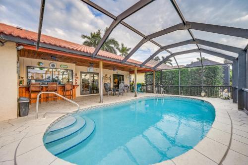 Marco Island House | Marco Island Home with Private Pool and Water Views!
