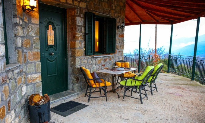 Terpsithea House | Marianda's House - Mountain Views & Rustic Charm