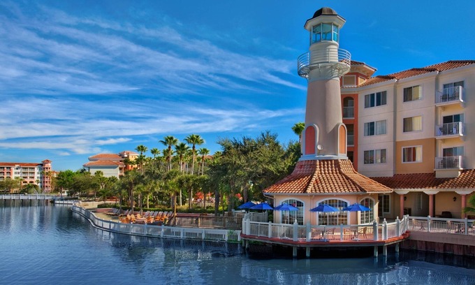 Williamsburg Villa | Marriott Grande Vista Resort Near Disney, Sleeps 4. Pools, Golf, Tennis
