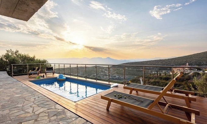 Ano Amfia Apartment | Martinia Pool Escape - Tragos Panoramic Views