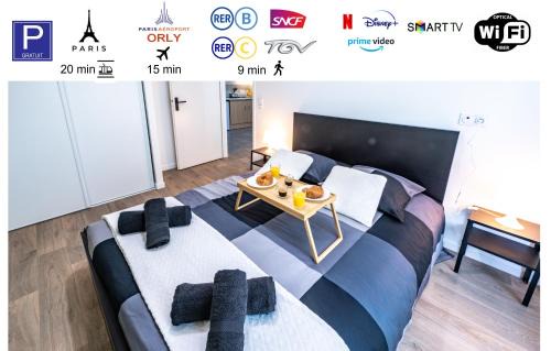 Palaiseau Apartment | Massy Palaiseau TGV - Rer B&C - Free Parking