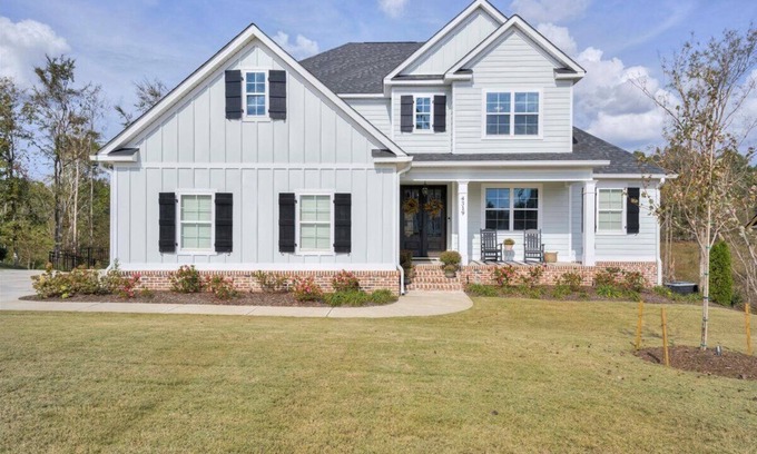 Evans House | Master's Week Stunning New Home: Entertain & Unwind in Style