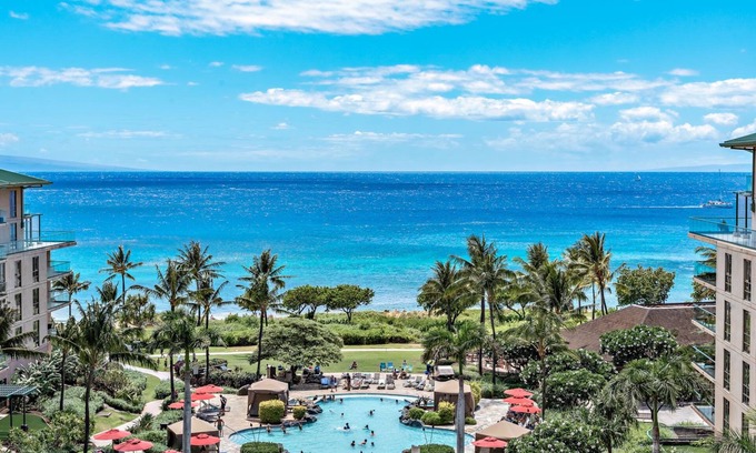 Honokowai Condo | Maui Resort Rentals: Honua Kai – 6 Total Bedrooms, 7th Floor Stunning Deluxe Ocean and West Maui Mountain Views!