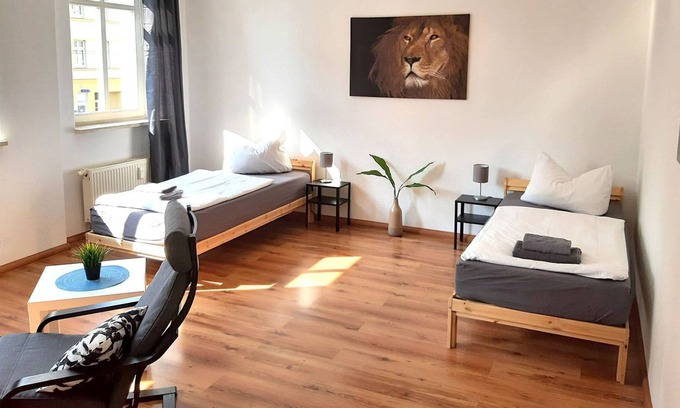 Sudenburg Apartment | Md16 2 Zimmer Apartment, 60qm, 1 Schlafzimmer, 1 Wohn-/schlafzimmer, Max. 5 Personen