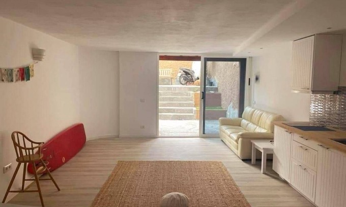 Granadilla de Abona Apartment | Medano Loft 5 Min walk Seaside Sunrise (pet friendly)