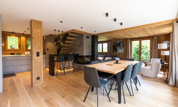 Demi-Quartier Ski Chalet | Megève - Chalet Miage