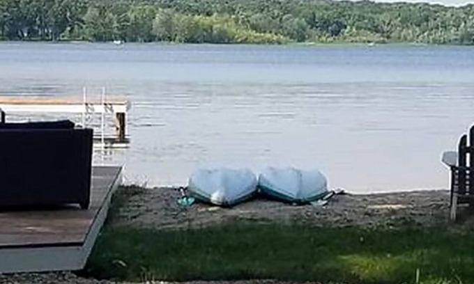 Gobles House | Memories In Michigan- Beautiful 4-Season Secluded Lake Home on 7+ Acres