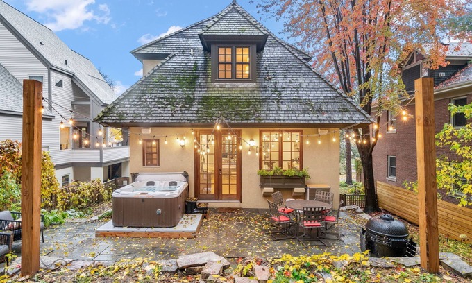 Linden Hills House | MINNeSTAY* Design House at Linden Hills | Hot Tub