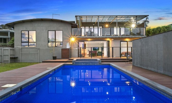 Mount Martha House | Miss Maude Mt Martha with pool and spa