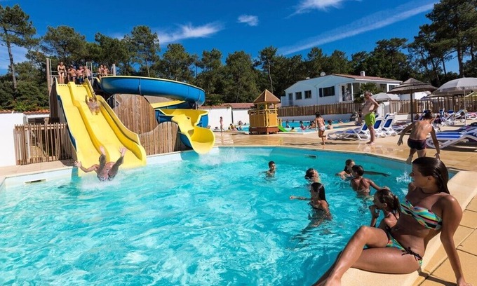 Les Conches House | Mobil Home 4/6 Personnes -camping 4 Bord de mer