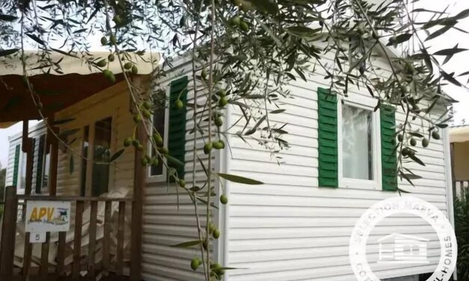 Belgodere House | Mobil Home Confort 4 Rooms 6 persons Air-conditioned + TV