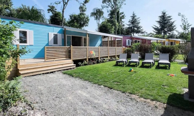 Clohars-Fouesnant House | Mobil-home | Premium | 4 Bedrooms | 8 sleeps | Raised terrace | TV