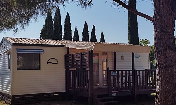 Massillargues-Attuech House | Mobile home - 4 pax, Terrace in Anduze