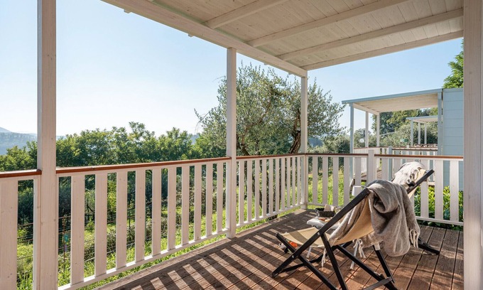 Margine Coperta-Traversagna House | Mobile Home 'Camping Belsito Evo Maxi 514' with Shared Pool, Wi-Fi and Air Conditioning