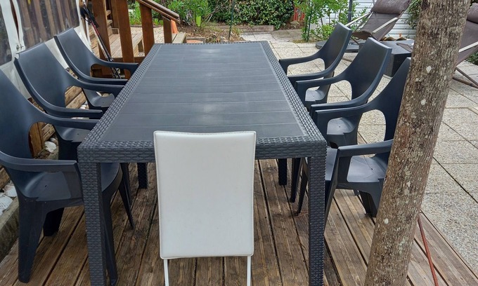 Claouey House | Mobile home rental in a 4-star campsite les embruns facing the forest.