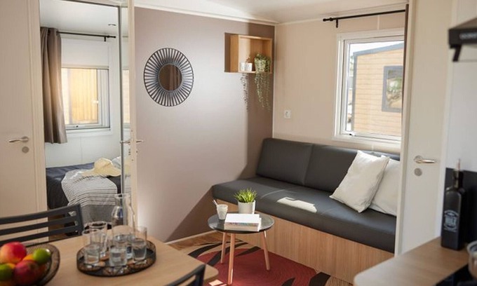 Le Boulou House | Mobile home with terrace for 4 people