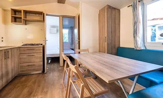 Rhinau House | Mobilheim - Raised Terrace