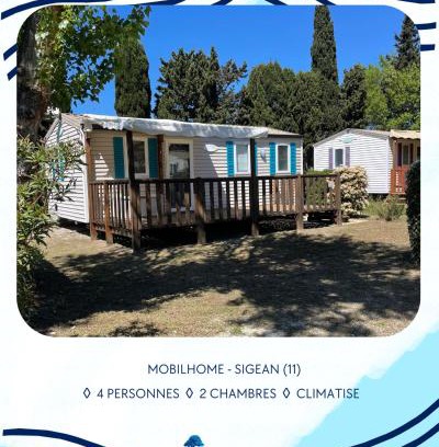 Sigean House | Mobilhome Le Repaire de Vacances