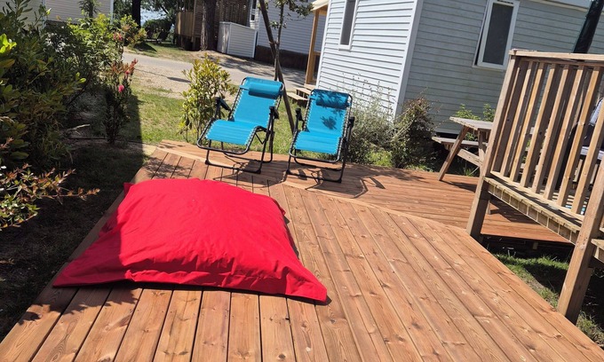 Lege-Cap-Ferret House | Mobilhome les Viviers Camping 4 Lége cap Ferret