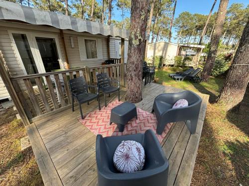 Saint-Julien-en-Born Resort | Mobilhome tout confort - Les dunes de Contis