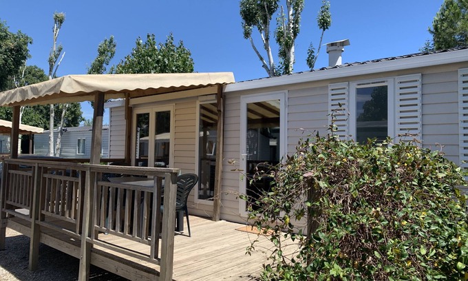 Vias House | Mobilhome Vo32 Camping 4 Vias Plage 4/6 Personnes