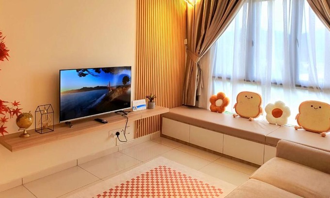 Hulu Kinta Apartment | Mocha Suite @ The Horizon Ipoh [4 to 6 pax]