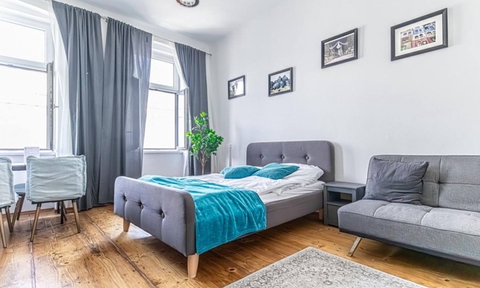 Nibelungen-Viertel Apartment | Modern 1BR Apartment near Stadthalle & Westbahnhof