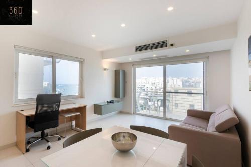 Marsaskala Apartment | Modern 2BR APT in the quaint village of Marsaskala & AC by 360 Estates