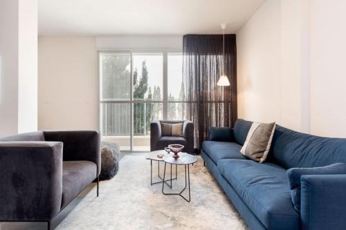 Ramat Hasharon Apartment | Modern 2BR Apt w Private Parking in City Center by Sea N' Rent