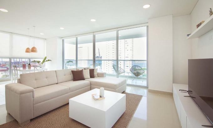 Manga Apartment | Modern 2BR in Paradisiac Cartagena