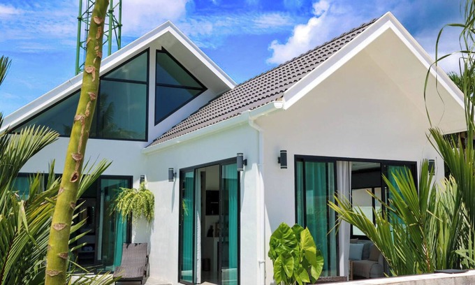 Krabi Villa | Modern 2BR Private Pool Villa - Near Ao Nang Beach - Yoga loft & Movie Room