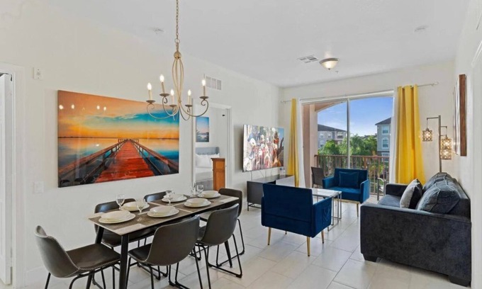 Florida Central Atlantic Coast Apartment | Modern 3-Bedroom at Vista Cay Resort