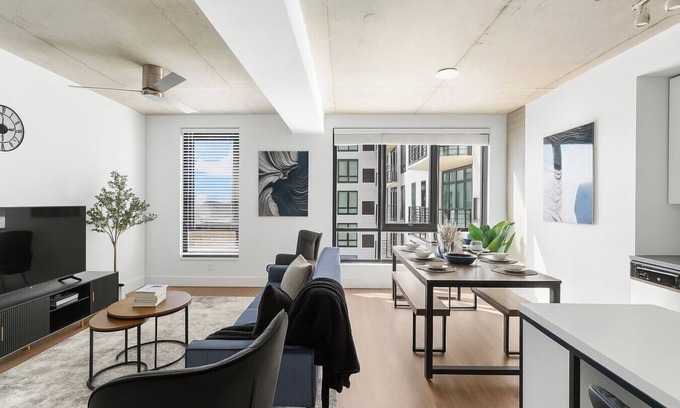 Five Points South Apartment | Modern 3BR Condo | Five Points South Gem
