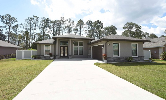 Palm Coast House | Modern 3BR Retreat with Heated Pool