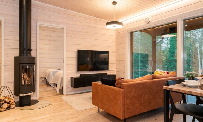 Rukatunturi Villa | Modern 3BR Villa Retreat in Ruka with Private Sauna & Near Ski Slopes