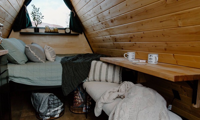 Cedar City Cabin | Modern A-Frame Tiny Cabin Experience