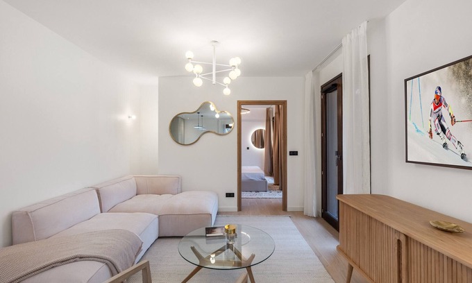 Demi-Quartier Apartment | Modern Apartment Near Megève Center and Ski Lifts - Sleeps 6