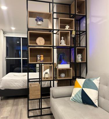 Zona Rosa Apartment | Modern apartment with terrace - T Zone in Bogotá