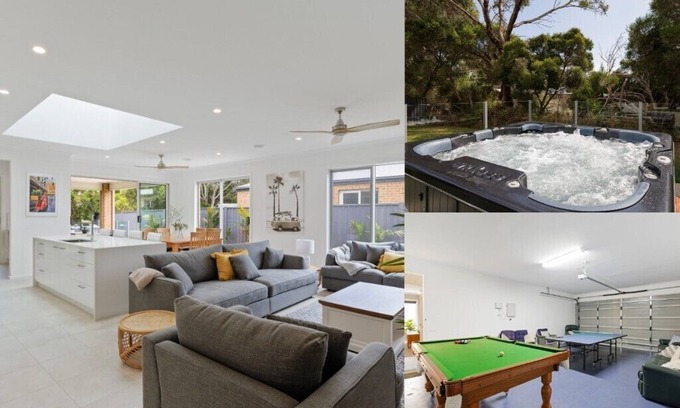 Cowes House | Modern Beach House in Cowes with outdoor spa