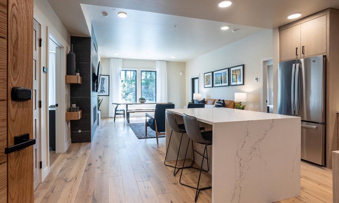Tamarack Resort Condo | Modern Condo| Fireplace and Balcony