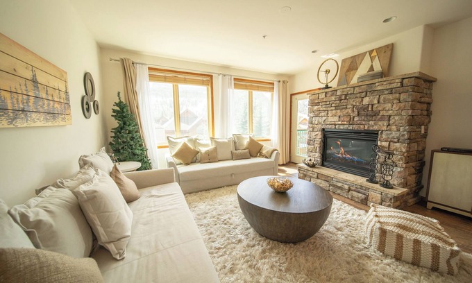 Mountain House Condo | Modern Condo with a Short Walk to the Village!