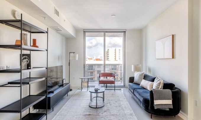 Coral Way Apartment | Modern Coral Gables 1BR w/W/D & Pool, nr Miracle Mile, by Blueground