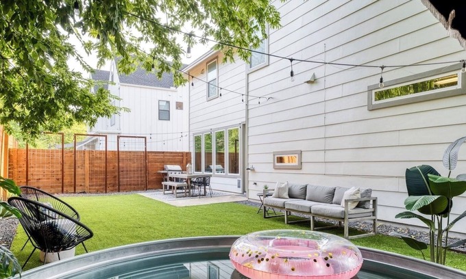 University Hills and Windsor Park House | Modern + Cowboy Pool + Turf Yard + Near Downtown
