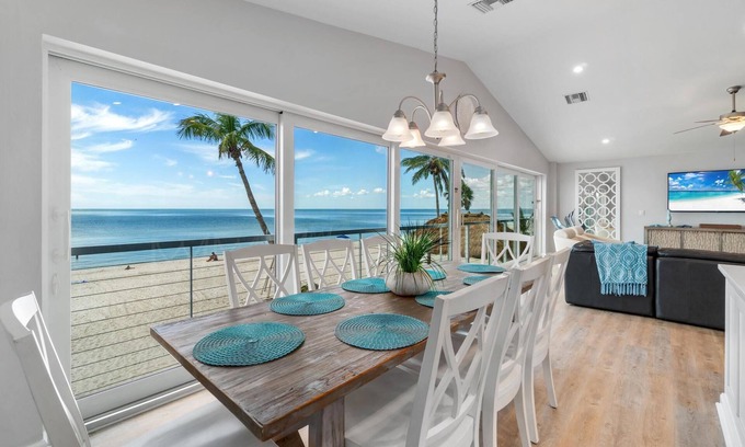 Bonita Springs House | Modern Direct Beachfront Paradise | 3-Bedroom & 2.5 Bath